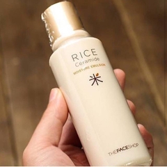 SỮA DƯỠNG GẠO RICE CERAMIDE MOISTURE EMULSION- THE FACE SHOP