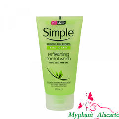 SỮA RỬA MẶT SIMPLE KIND TO SKIN REFRESHING