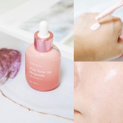 Tinh Chất Dưỡng Trắng Căng Bóng Serum Cellapy Pink Tone Up Ampoule SPF50+ PA++++ Hàn Quốc