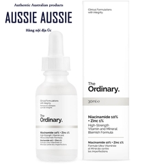 Tinh chất trị thâm mụn The Ordinary Niacinamide 10% + Zinc 1%