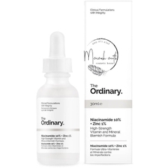 Tinh chất trị thâm mụn The Ordinary Niacinamide 10% + Zinc 1%