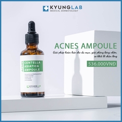 [TẶNG SAMPLE] TINH CHẤT GIẢM MỤN KYUNG LAB ACNES CENTELLA ASIATICA AMPOULE  50ml