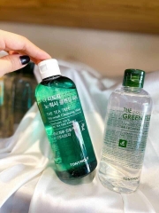 Nước tẩy trang Tonymoly The Chok Chok Green Tea / Tea Tree No-Wash Cleansing Water 300ml