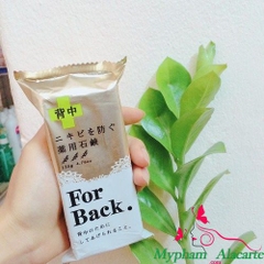 XÀ PHÒNG TRỊ MỤN LƯNG FOR BACK MEDICATED SOAP PELICAN NHẬT BẢN