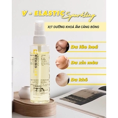 Xịt dưỡng khoá ẩm căng bóng KyungLab V–Elastic Sparkling 80ml