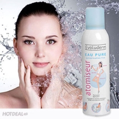 XỊT KHOÁNG EVOLUDERM EAU PURE PHÁP