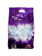 Bột giặt ZeO nước hoa 4.5Kg - Tím than