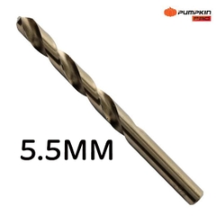 Mũi khoan sắt, inox coban 5% 5.5mm Pumpkin - 15361