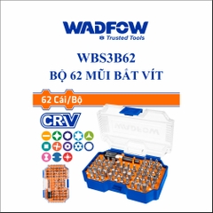 Bộ 62 mũi bắt vít đa năng wadfow WBS3B62
