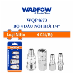 Bộ 4 đầu nối hơi 1/4