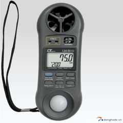 Máy đo tốc độ gió, ánh sáng, độ ẩm, nhiệt độ LUTRON LM-8010