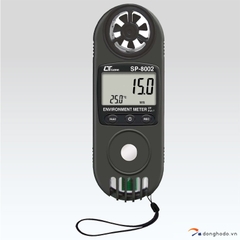 Máy đo tốc độ gió, ánh sáng, độ ẩm, nhiệt độ LUTRON SP-8002