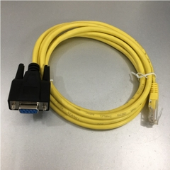 Cáp Tín Hiệu Data Download RS232 DB9 Female to RJ45 Male For Giải Mã Và Lập Trình Dạng Dữ Liệu Mã Hóa Trên Các Hệ Thống Thiết Bị Máy ATM Vietcombank POS PAX D210 Length 2M