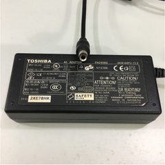 Adapter Toshiba 15V 3A PA2450U Connector Size 6.5mm x 3.0mm