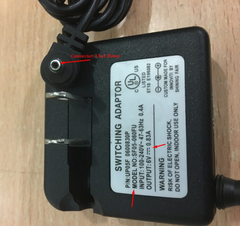 Adapter INNOVITI 6V 0.83A 5W For Máy đo huyết áp tự động Omron Healthcare Connector Size 3.5mm x 1.35mm