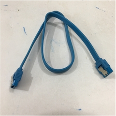 Cáp Dữ Liệu GIGABYTE Fe Original DATA SATA III 6Gbps 7 Pin to Straight 7 Pin Cable PVC Blue Length 40Cm