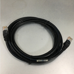 Dây Nhẩy DELL Original RJ45 7 FT CAT5E KVM  00R717 UTP PVC CM Ethernet Network Patch Straight Through Cable Black Length 2.1M