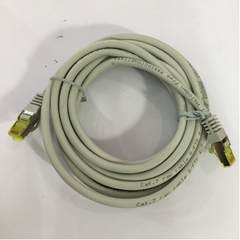 Dây Nhẩy CSL-Computer CAT7 S/FTP AWG26 Netzwerkkabel Gigabit Ethernet LAN Kabel 10000 Mbit/s Patch Cord Straight-Through Cable PVC Jacketed Grey Length 4M