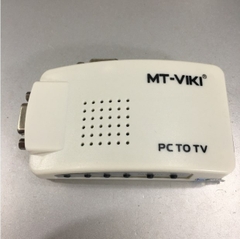Bộ Chuyển Tín Hiệu MT-VIKI MT-PT01 VGA to AV/S-Video Converter PC to TV