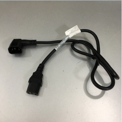 Dây Nguồn Máy Chủ Vuông Góc Trái 90 Độ Power Cord IEC C13 to Left Angle C14 VOLEX V1625 VAC14LA 10A 250V 3x0.824mm²  For Rack Mount PDU UPS Length 1M