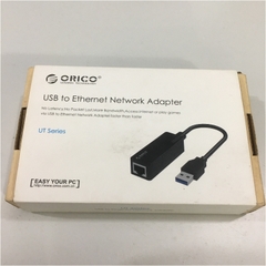 Chuyển Đổi USB 2.0 to Ethernet 10/100Mbps LAN Network ORICO UTR-U2-BK Adapter