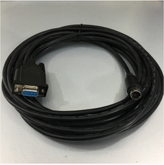 Cáp PLC Programming Panasonic AFC8503 Cable RS232C DB9 Female to Mini Din 5 Pin Male Connector For PLC to PC or PLC to HMI Length 5M