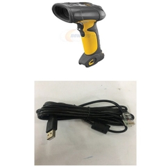 Cáp Máy Quét Symbol DS3508 Barcode Scanner CBA-U01-S07ZAR Cable USB to RJ50 10P10C Length 3M