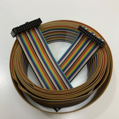 Cáp Điều Khiển Flat Ribbon Rainbow Cable IDC 26 Pin 2.54mm Dài 1M For Laser Marking Machine Borard to Board or Wire to Board Port Data Tranfer Connection