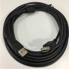 Cáp Nối Dài USB 2.0 A Male to A Female Extension Cable Black 17ft 5M