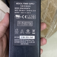 Adapter 24V 6.25A MEDICAL BPM150S24F14 Connector Size 5.5mm x 2.5mm For Medical Power Supply Adapter Cho Thiết Bị Y Tế
