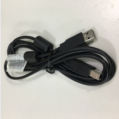 Cáp Máy In Mã Vạch Tem Nhãn Công Nghiệp Dell Original 50.7A224.011-R USB 2.0 Type A Male To Type B Male Cable For Printers Zebra TSC SATO Argox Datamax 28AWG Black Length 1.8M
