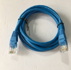 Dây nhẩy Original Patch Cord Lan Network Cat5e TK UTP 8 Wire Full Straight-Through Cable PVC Blue Supports 10/100/1000 Ethernet Length 1.5M