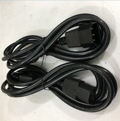 Dây Nguồn Máy Chủ YFC BONEAGLE YFC-C-SF-81 SF-82 AC Power Cord C13 to C14 10A 250V 3x1.0mm² 18AWG For UPS PDU APC ARES Eaton Emerson Và Server Rack Length 1.8M