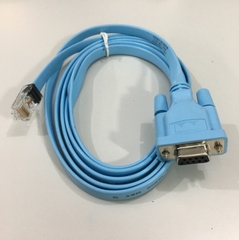 Cáp Điều Khiển Cisco 720-C2270-00 Serial RS232 DB9 Female to RJ45 Male Flat Cable For UPS Eaton Power Management Network Card Modules for Console Communication Length 1.8M