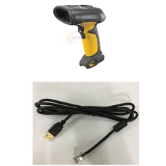 Cáp Máy Quét Symbol DS3508 Barcode Scanner CBA-U01-S07ZAR Cable USB to RJ50 10P10C Length 1.5M