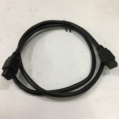 Cáp IEEE 1394b FireWire Cable 9 Pin to 9 Pin Hàng Chất Lượng Cao E119932 AWM STYLE 20276 80°C 30V VW-1 Tốc Độ Truyền Dữ Liệu Lên Tới 800Mb / giây Black Length 1M