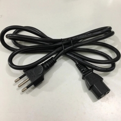 Dây Nguồn AC Power Cable Italy CEI 23-16/VII Plug to C13 10A 250V 3x1.0mm² H05VV-F Length 2.5M
