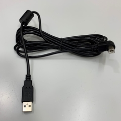 Cáp USB 2.0 Type A to Type B Left Angle 10Ft Dài 3M Shielded Style 2725 28AWG For Laser Marking Machine and the Computer