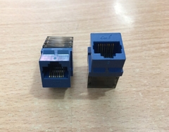 Nhân Mạng Alantek Cat5e 302-202LF1-00BU MODULAR JACK RJ45 CAT5E Blue Keystone