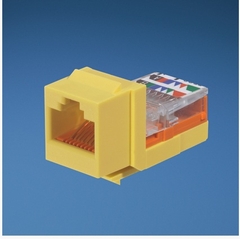 Nhân Mạng RJ45 ALANTEK YELLOW Modular Jack CAT5E