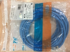 Dây Nhẩy COMMSCOPE Cat6 RJ45 UTP Patch Cord Straight-Through Cable 3-1859247-3 PVC Jacketed Blue Length 10M