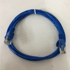 Dây Nhẩy Original Patch Cord Lan Network Cat5e UTP 8 Wire Full Straight-Through Cable PVC Blue Supports 10/100/1000 Ethernet Length 1M