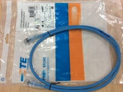 Dây Nhẩy COMMSCOPE Cat6 RJ45 UTP Patch Cord Straight-Through Cable 1859247-3 PVC Jacketed Blue Length 1M