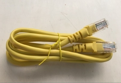 Cáp Mạng Đúc CJC Ruckus Brocade Cat5e UTP 8 Wire Full Straight-Through Cable Yellow Supports 10/100/1000 Ethernet Length 1M