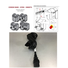 Dây Nguồn LONGWELL LS-60 LS-14 AC Power Cord C13 to C14 10A 250V 3x1.04mm² 17AWG 2M For Máy Pha Mầu Sơn CPS Color COROB D200 D300 D4100 D600 D700 D800TX