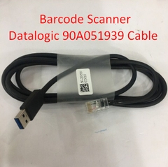 Cáp Datalogic 90A051939 Cable USB For Máy Quét Mã Vạch Barcode Scanner Datalogic Gryphon USB Type A 5V Host Power to RJ50 10 Pin Male Black Length 1.8M