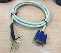 Cáp Mã Hóa Cho Động Cơ Encoder Cable for Motors Using The ES-D808 / ES-D1008 Drives DB15 Female to 6-Lead Flying Wire Connection Length 2M