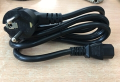 Dây Nguồn Máy Chủ IBM HP DELL LENOVO Server AC Power Cord Schuko CEE7 Euro Plug to IEC320 C13 I-Sheng SP-023 IS-14 16A 10A 250V 18AWG 3x1.5mm Length 1.8M