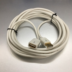Cáp Nối Dài USB 2.0 A Male to A Female Extension Cable E301195 White 17ft 5M