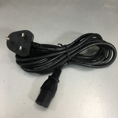 Dây Nguồn LIAN DUNG LT-318 LT-501A Power Cord BS1363A To C13 10A 250V 3x0.75mm² For Thiết Bị Mạng Cisco Juniper Switch Và Máy PC LENOVO IBM HP DELL Black Length 2.5M